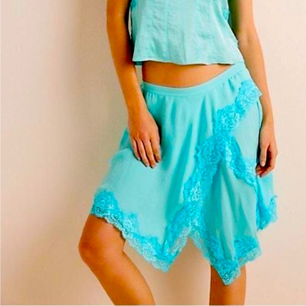 *2 for$30💋! Intimately By Free People
Women's Blue Neon Nights Half Slip Small